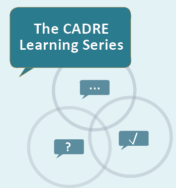 CADRE Learning Series Logo