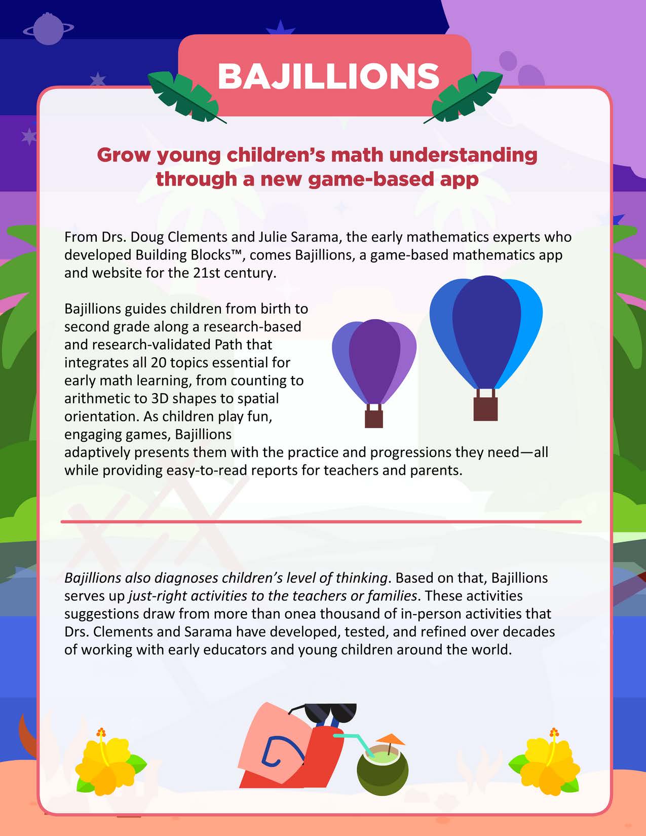 Bajillions Flyer Page 1